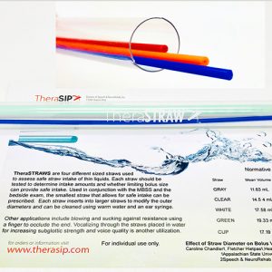 TheraSIP Swallowing Disorder Treatment straw-replacement , ResistSTRAWS 2021-06-01 15:37:33